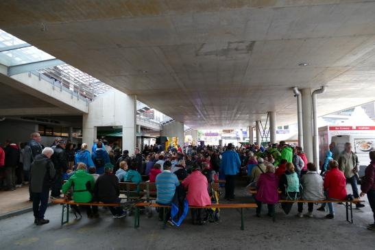 Angekommen in der Zillertal Arena